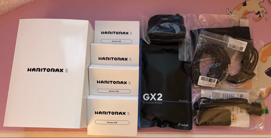 Haritora X2 本体＋GX6+2ドングル＋肘/脚ユニット　フルセット