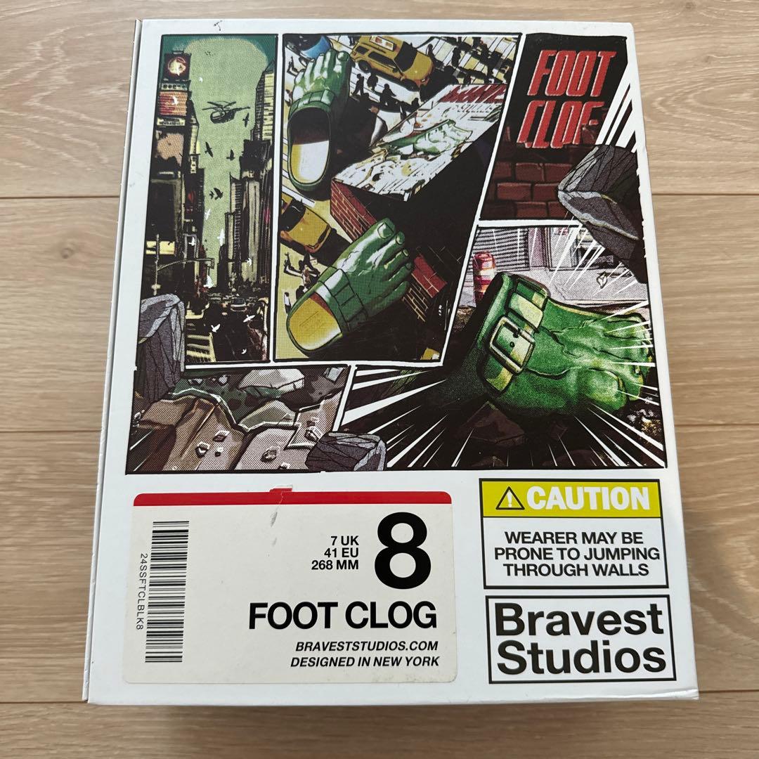 Bravest Studios Foot Clog 黒