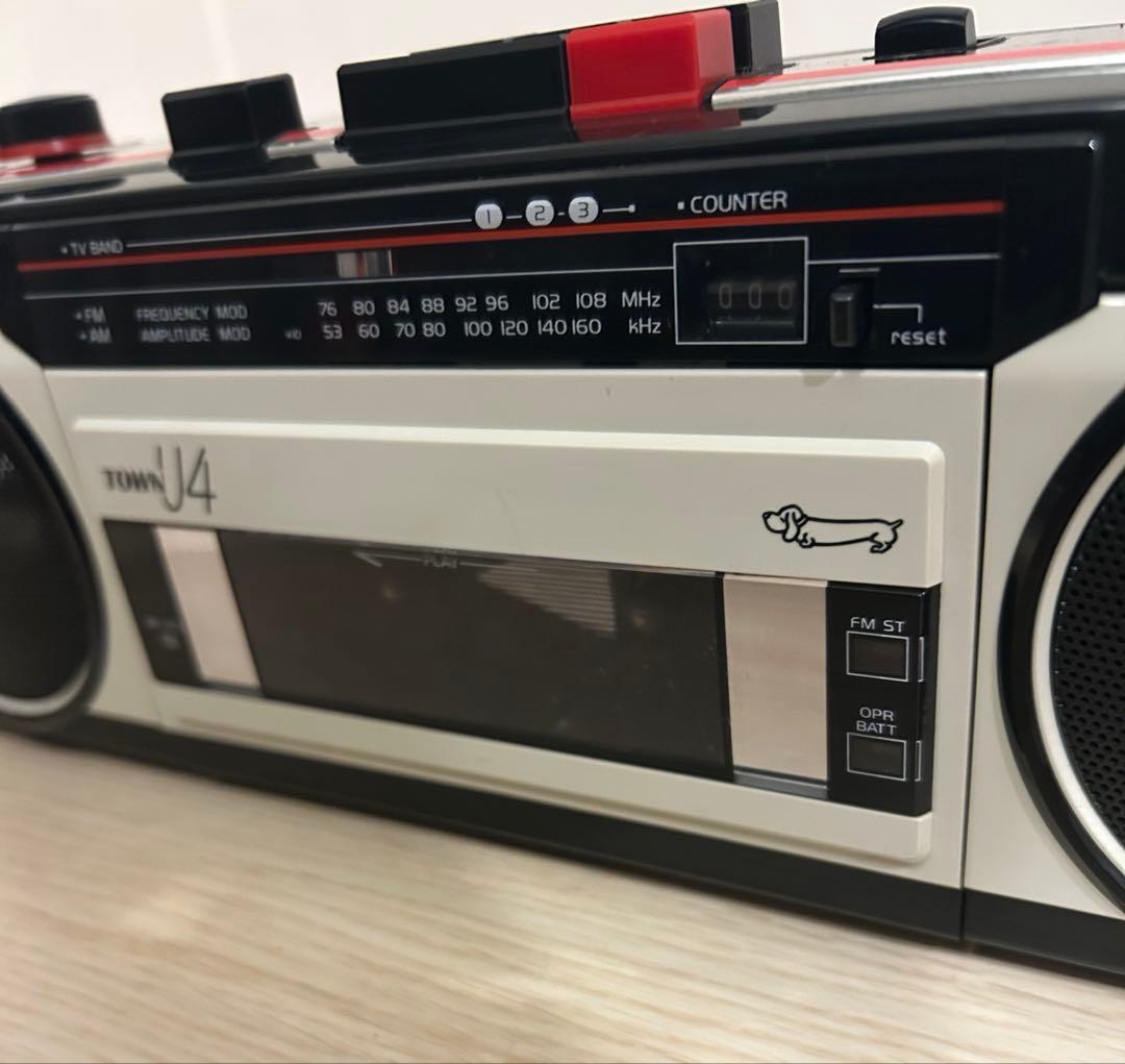 ラジオ・コンポ SANYO MR-U4TII TOWN U4