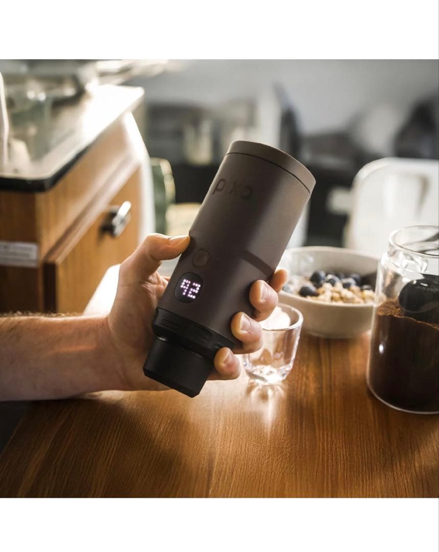 WACACO PIXAPRESSO、コーヒーメーカー、電動＆ポータブル