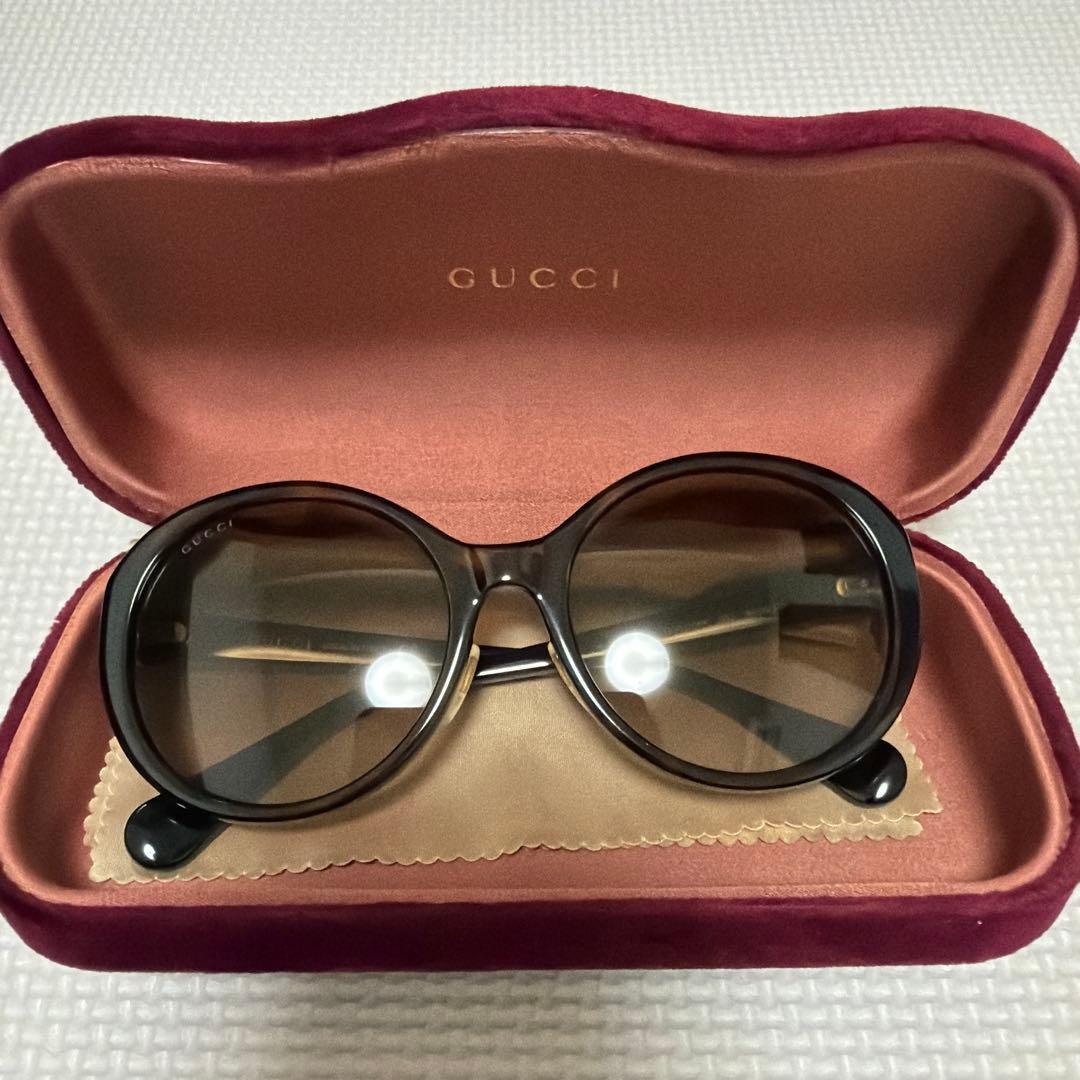 GUCCI サングラス GG0370SK 002 ブラウングラデーション