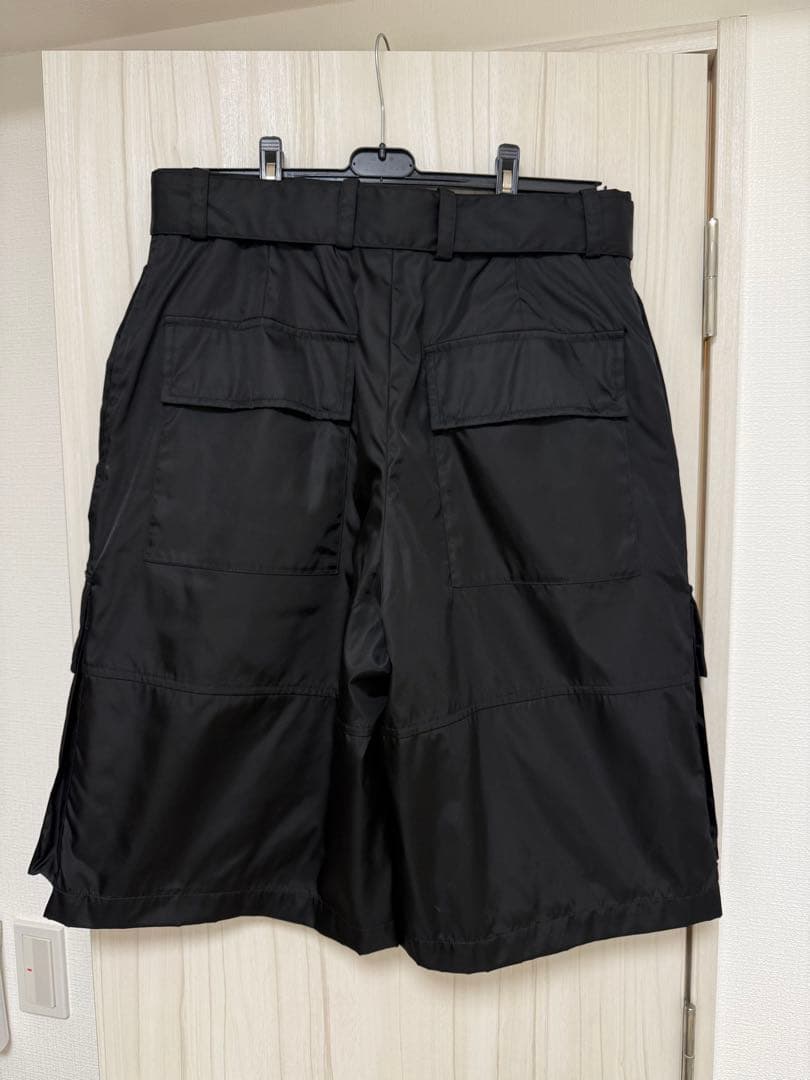 定価15万 新品タグ付 48 J22KA0262 ナイロンツイル カーゴショーツ