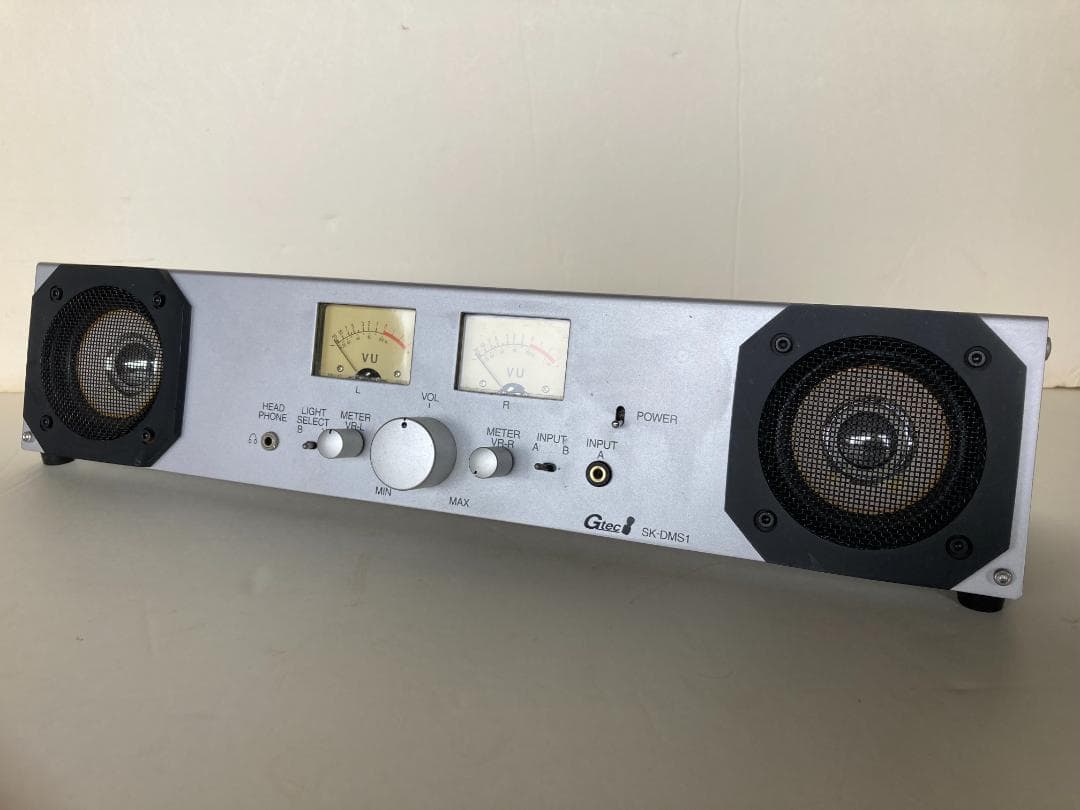 Gtec VUメーター付きスピーカー SK-DMS1