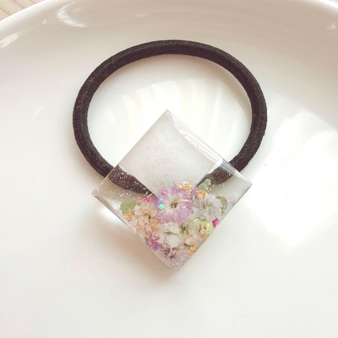 メル30077ページ　レジンヘアゴム 9点