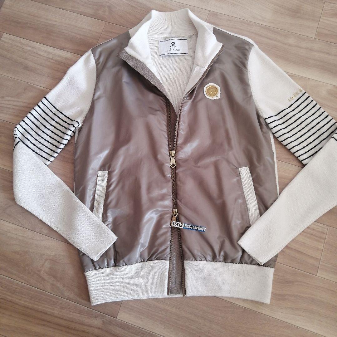 極美品✨️MARK & LONA ジャケット グレー/ホワイト