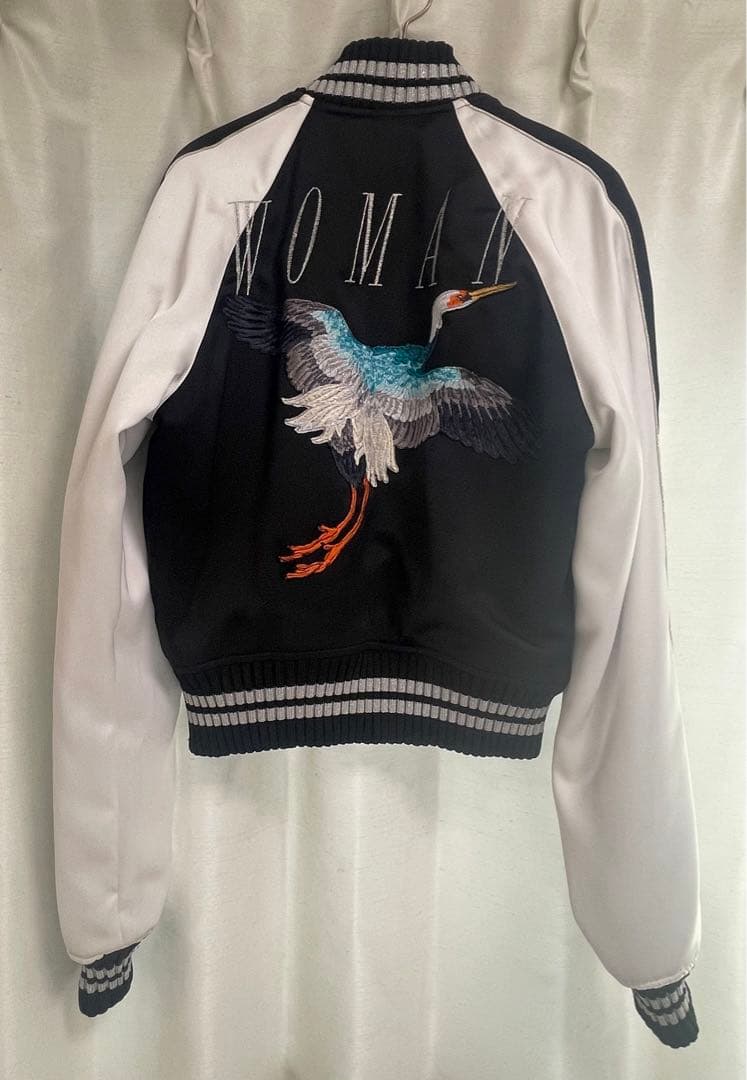 SALE品 未使用 OFF WHITE オフホワイト スカジャン XXS