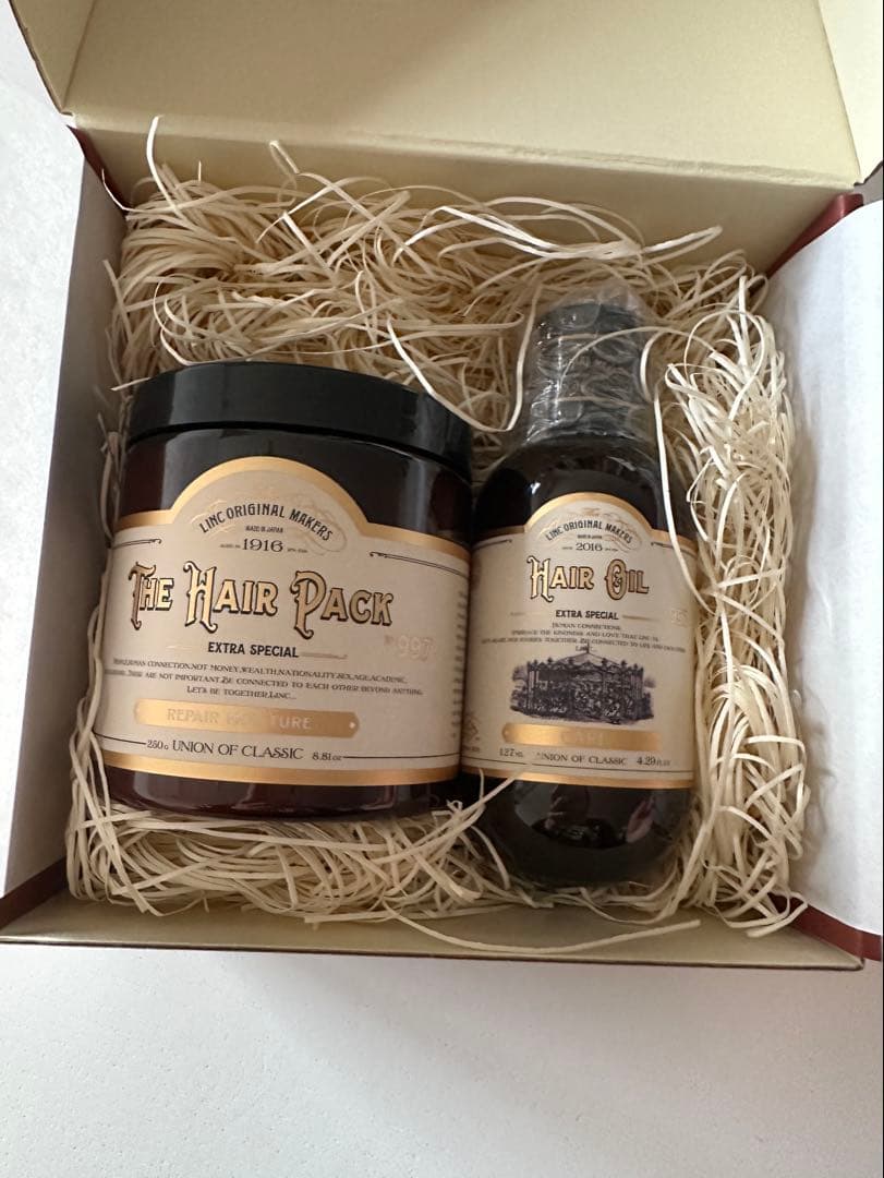 正規品 LINC リンクオリジナルメーカーズ ヘアオイル＆ヘアパックセット997