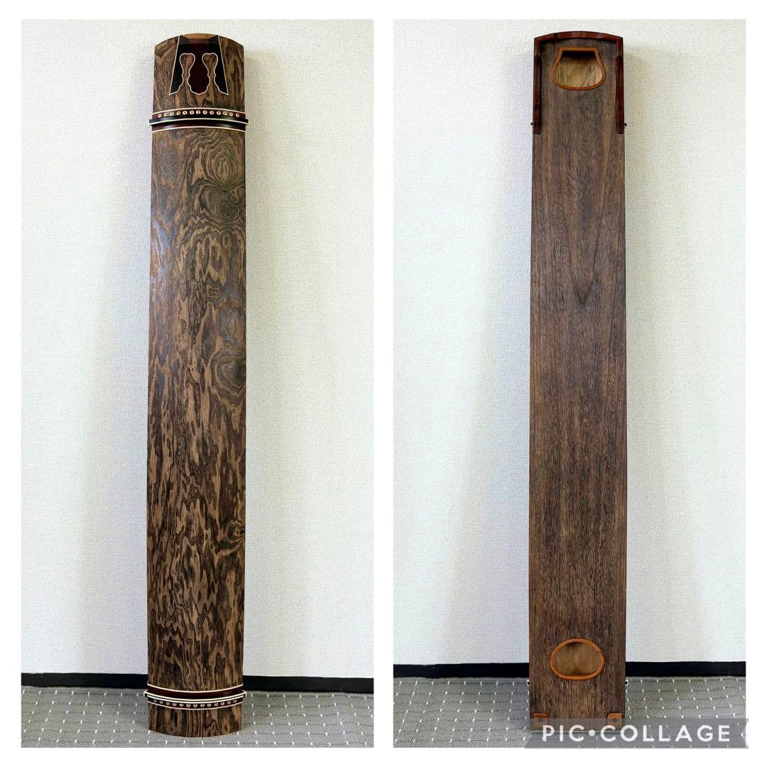 新品未使用 お琴 フルセット付属品付 上角すだれ彫 定価40万円相当 糸張り込