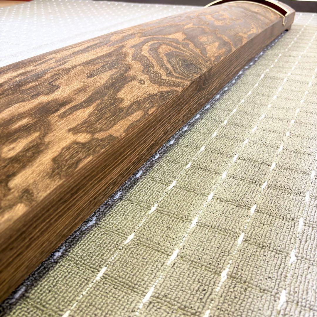 新品未使用 お琴 フルセット付属品付 上角すだれ彫 定価40万円相当 糸張り込