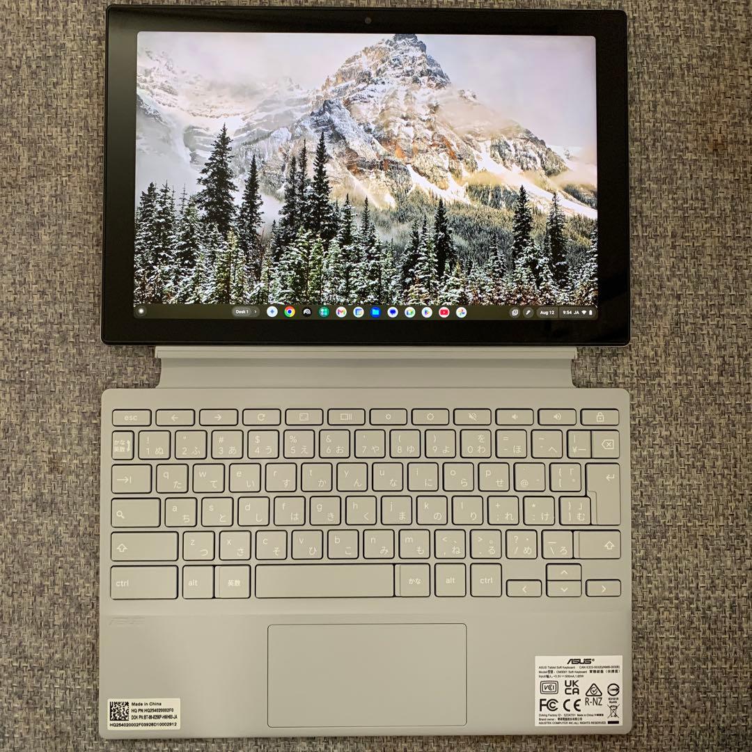 ASUS Chromebook本体 12インチ グレー