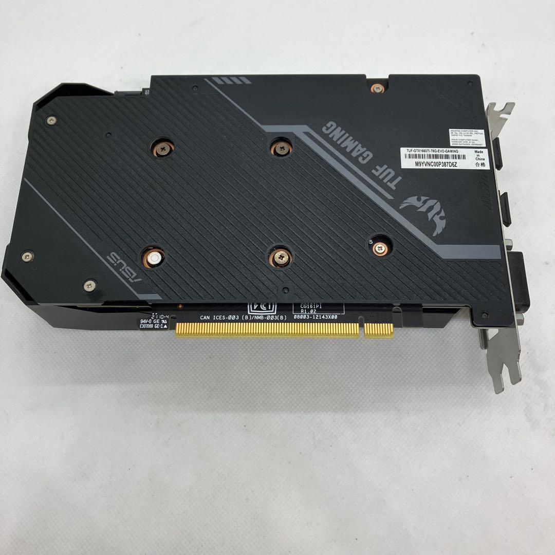 グラフィックボード・グラボ・ビデオカード ASUS TUF GTX1660TI T6G EVO GAMING No.128