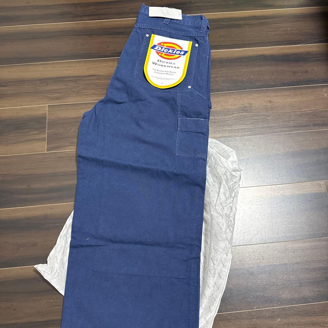 パンツ L DICKIES FUTURE ARCHIVE W-KNEE WK NAVY