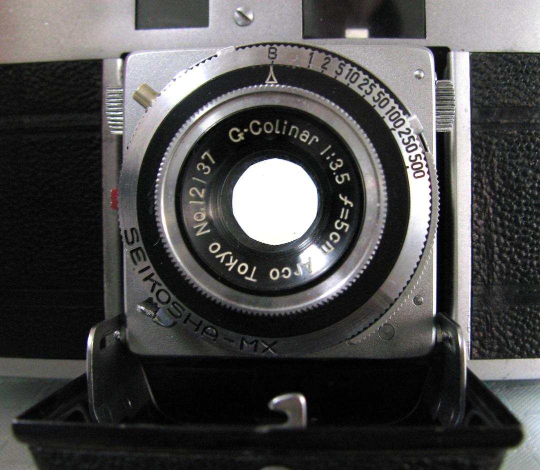 ★アルコ ARCO 35 Ｇ・Colinar 1：3.5 f=5cm 蛇腹カメラ