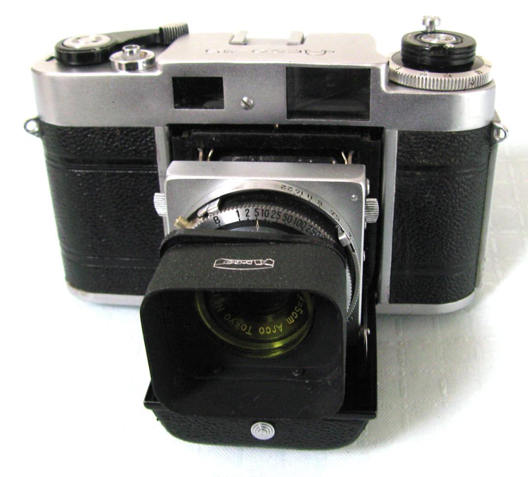 ★アルコ ARCO 35 Ｇ・Colinar 1：3.5 f=5cm 蛇腹カメラ