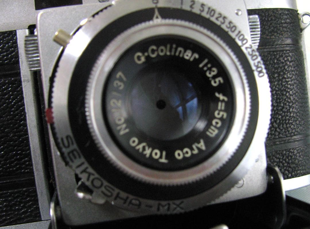 ★アルコ ARCO 35 Ｇ・Colinar 1：3.5 f=5cm 蛇腹カメラ