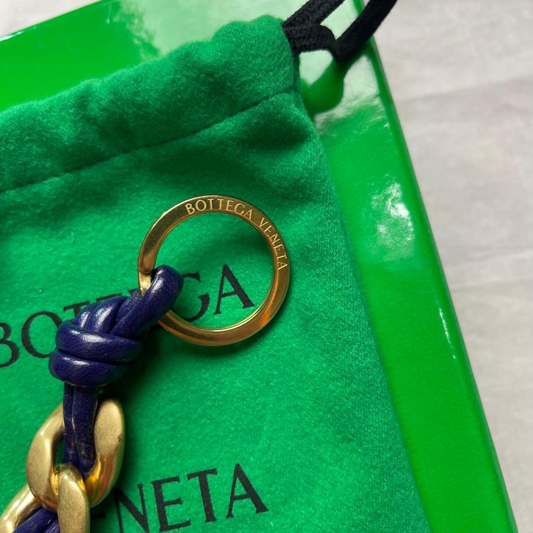 bottega veneta レザー キーリング キーホルダー