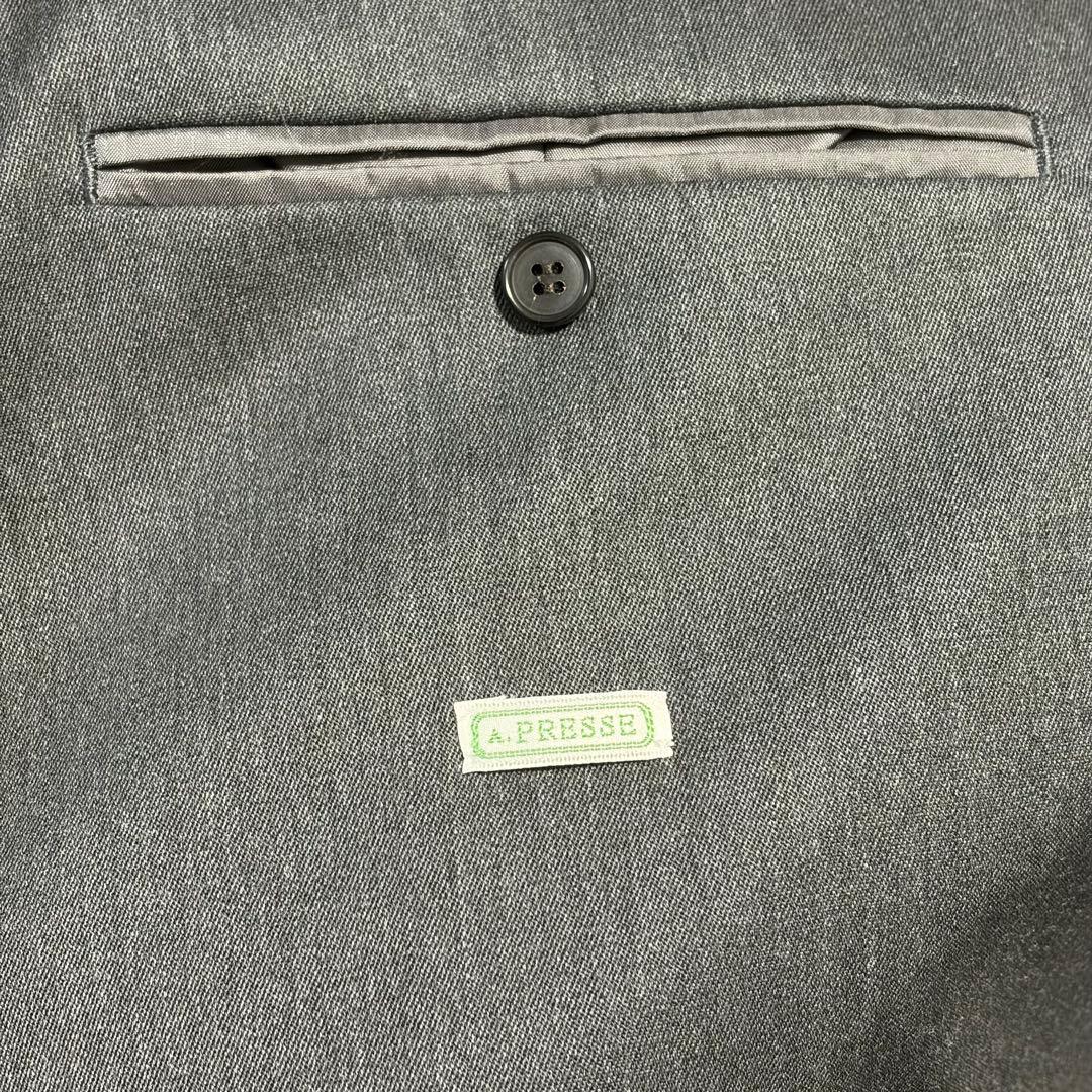 A.PRESSE ダークグレー ダブルブレストジャケット