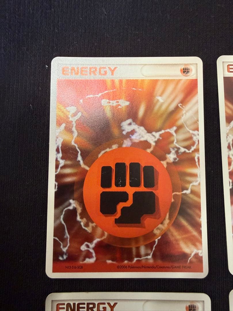 ポケモンカード エネルギー ホロン 闘タイプ 6枚セット キズあり
