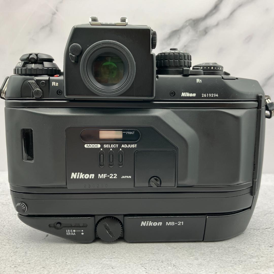 Nikon F4 + MB-21 フィルムカメラ 訳あり品 ニコン