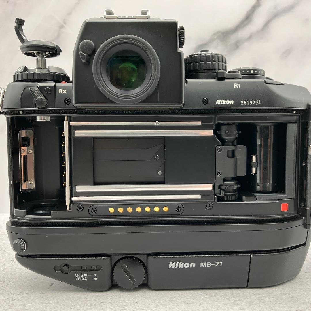 Nikon F4 + MB-21 フィルムカメラ 訳あり品 ニコン