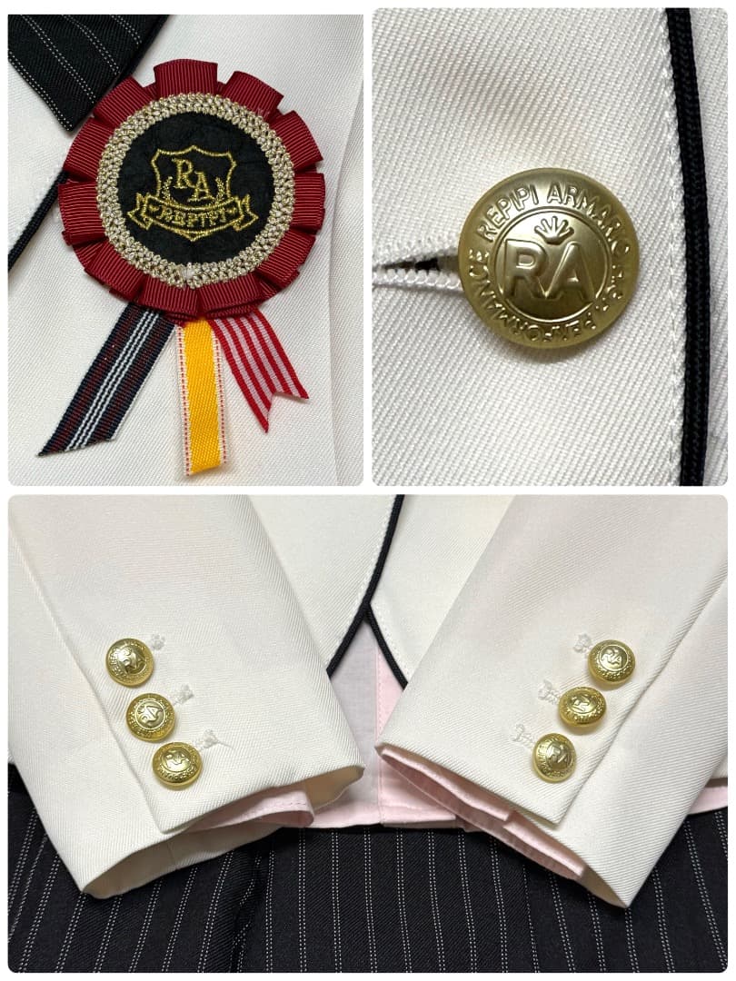 卒服　レピピアルマリオ　卒業入学式　フォーマルセット　150程度　【匿名配送】