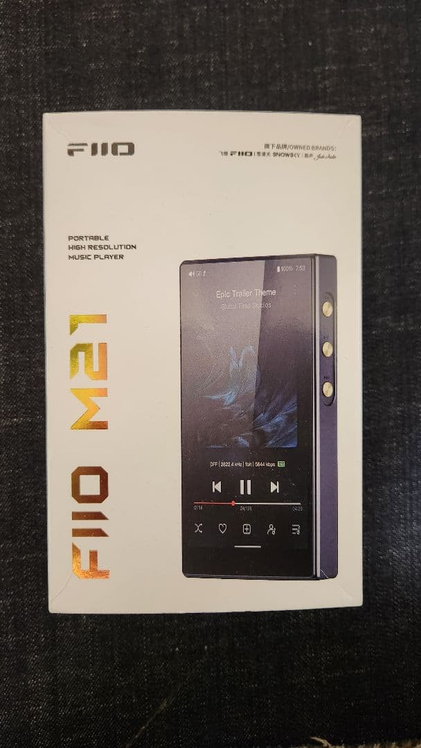 デジタルオーディオプレーヤー FiiO M21 Dark Blue