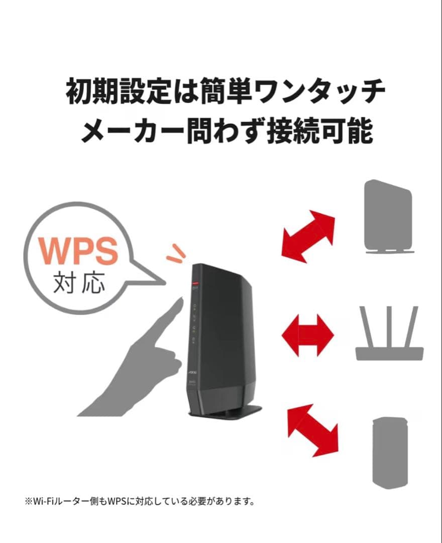 バッファロー　中継機 WEX-5400AX6/N