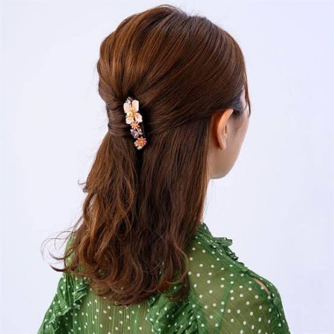 エレガンスフラワー フレンチコーム　コンプレックスビズ