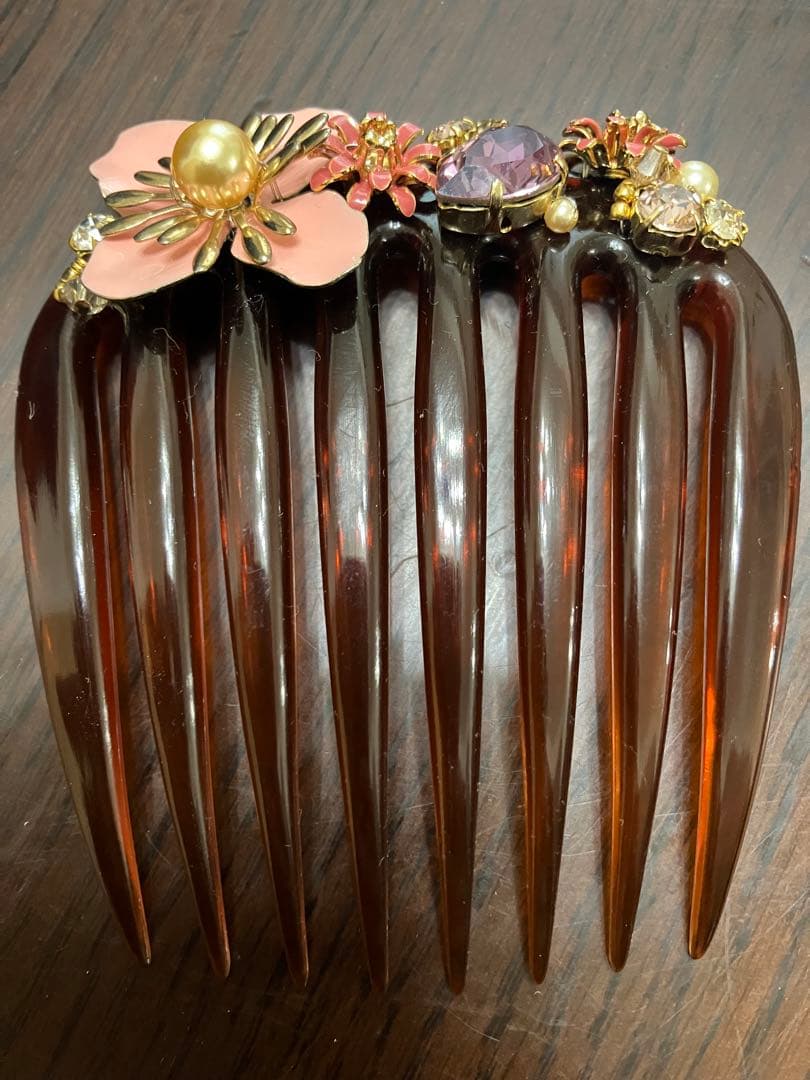 エレガンスフラワー フレンチコーム　コンプレックスビズ