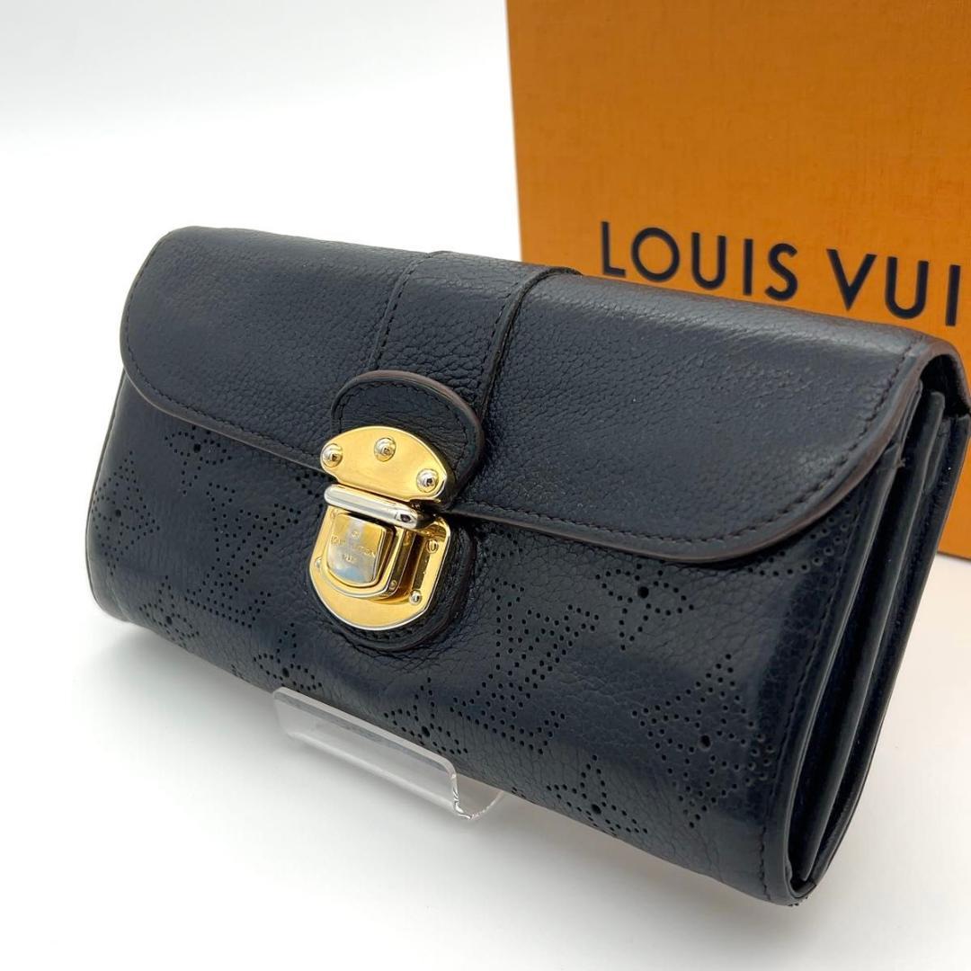 Louis Vitton マヒナ ポルトフォイユイリス 長財布 ブラック