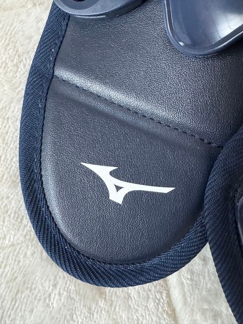 美品　現行モデル　MIZUNO ミズノ　軟式用レガーズ　L 1DJLR120