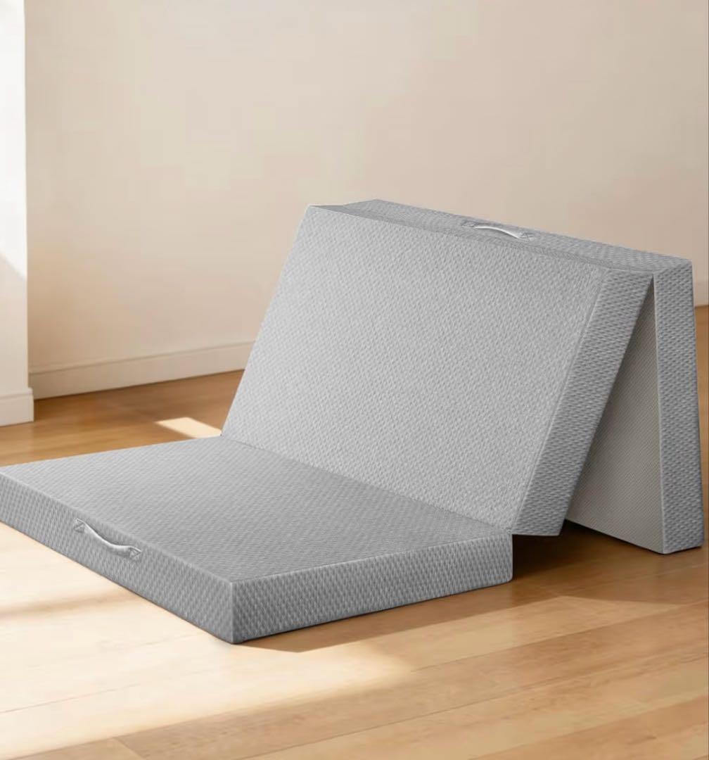 マットレス セミダブル 三つ折り 高密度36D 高反発 体圧分散 硬め 190N