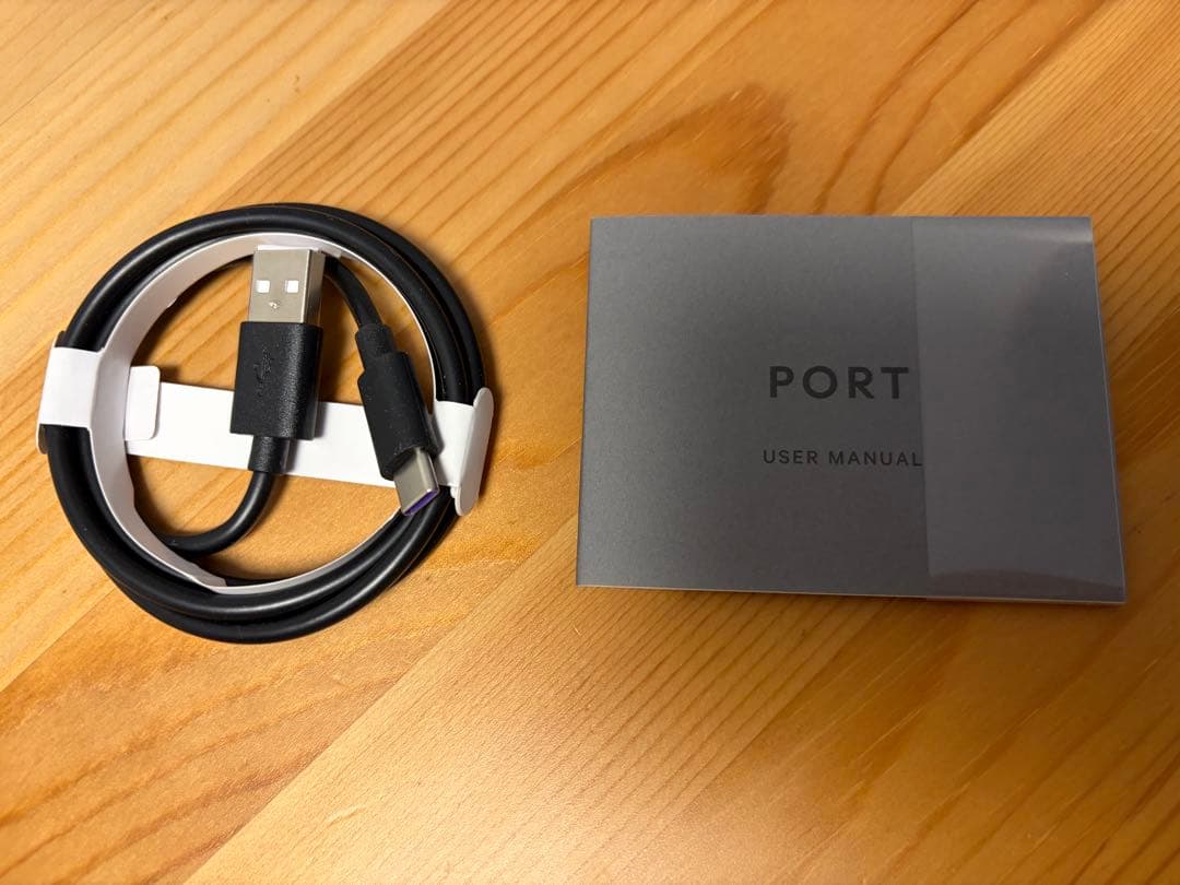 PORT ブラック 冷温機能搭載ドリンクホルダー　スマート家電 本体