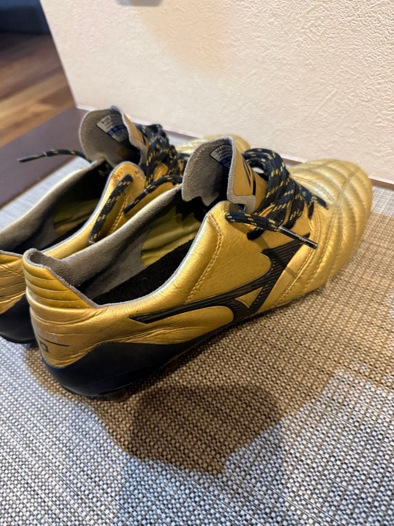 Mizuno ゴールド スパイク　25.5