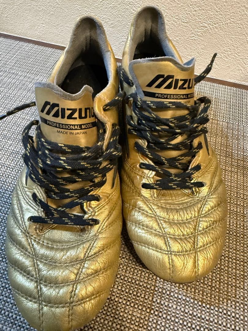 Mizuno ゴールド スパイク　25.5