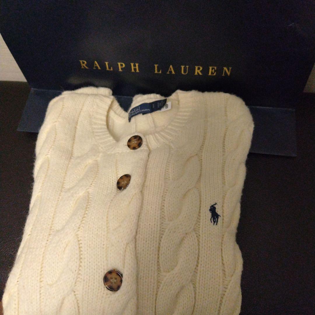 kazzxです！ラルフローレン ケーブルニット カーディガン ヴィンテージ