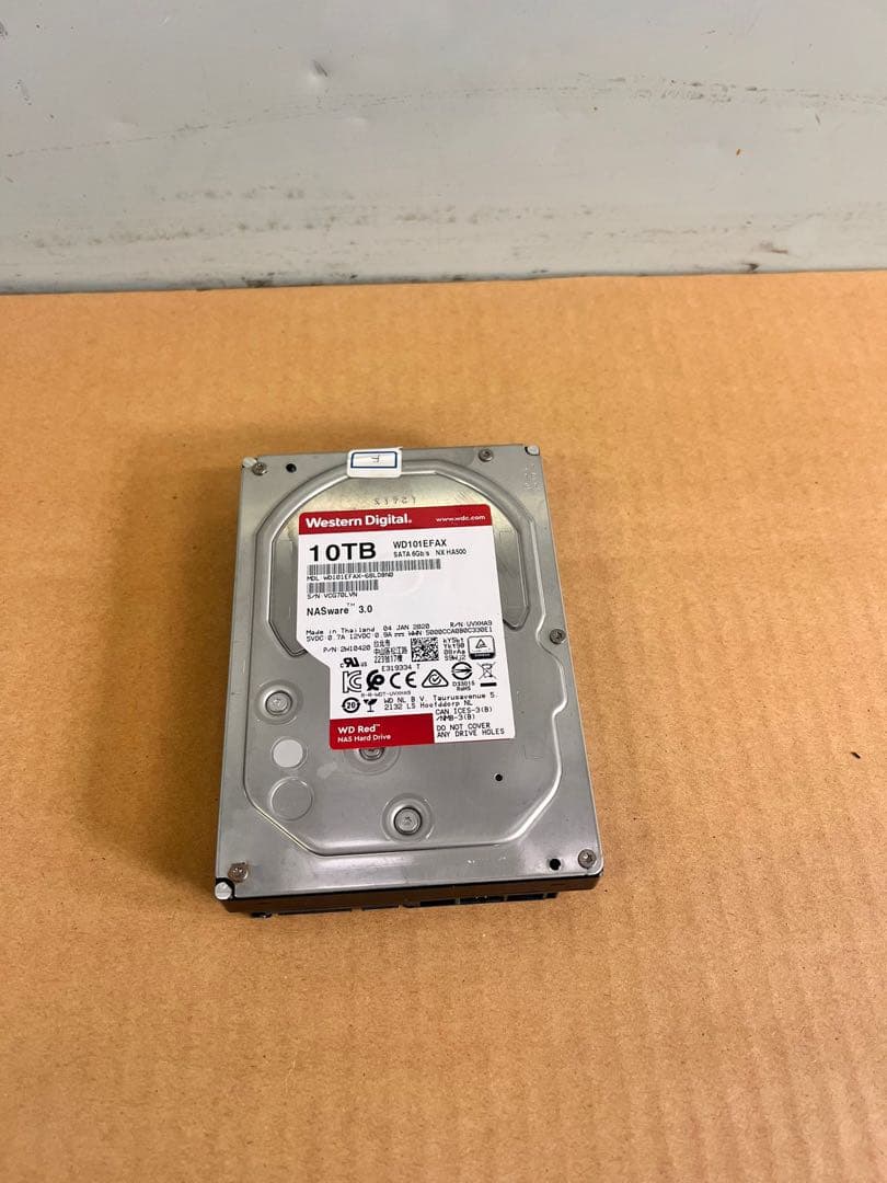 Western Digital 10TB WD101EFAX 動作未確認 現状品