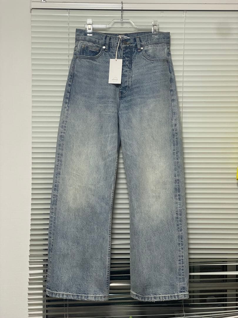 NO MAINTENANCE ライトウォッシュ日本製バギーデニム