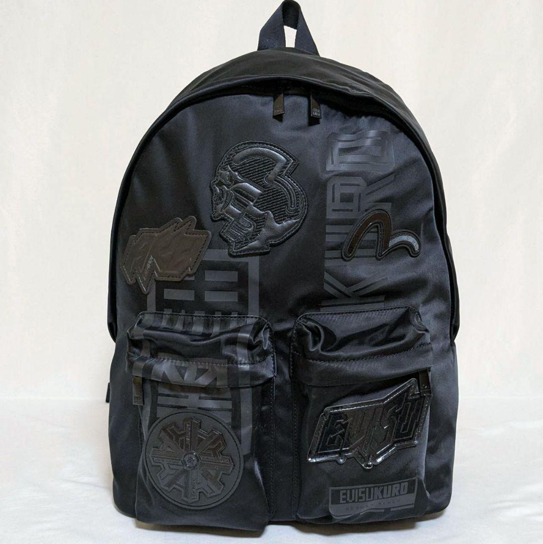 EVISUKURO エヴィス クロ リュック バックパック デイパック カモメ