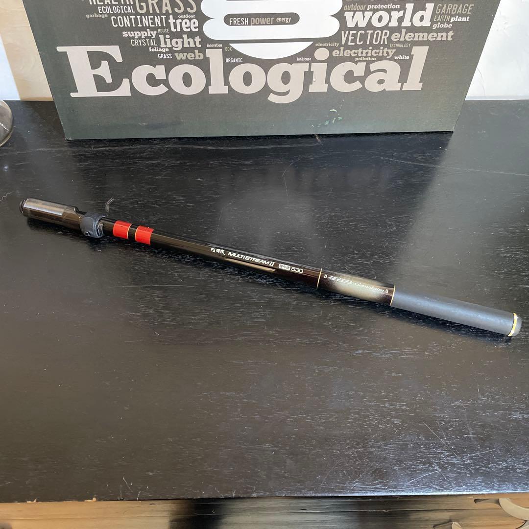 Gamakatsu がま渓流　MULTI STREAM Ⅱ 硬中硬　530 美品