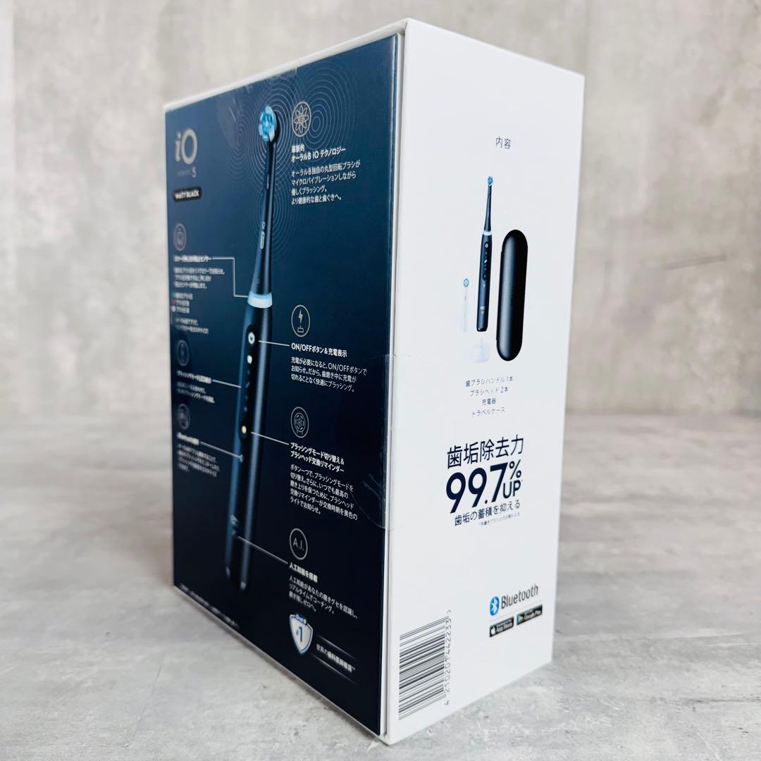 未開封 ブラウン Oral−B iO5 IOG52J62KBK マットブラック