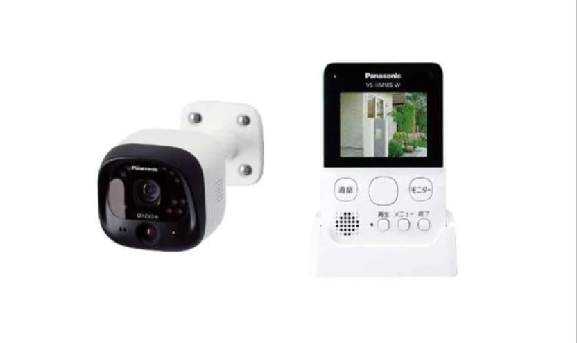 パナソニック モニター付　屋外カメラ VS-HC105-W 新品　防犯カメラ