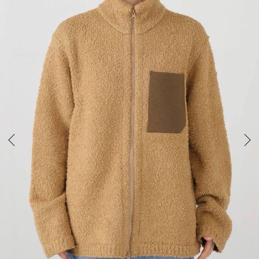 ジャーナルスタンダードラックス　yonetomiニットフリースブルゾン