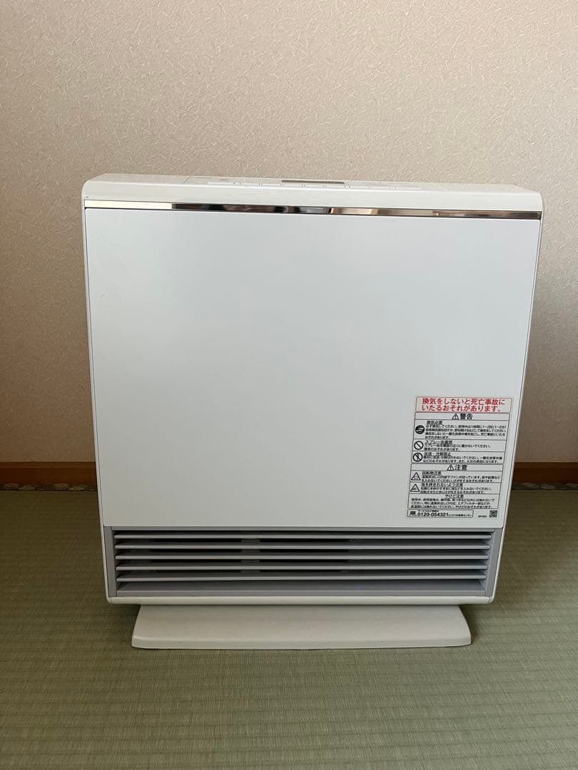 リンナイ ガスファンヒーター RC-W4401NP-PW 都市ガス 2019年製