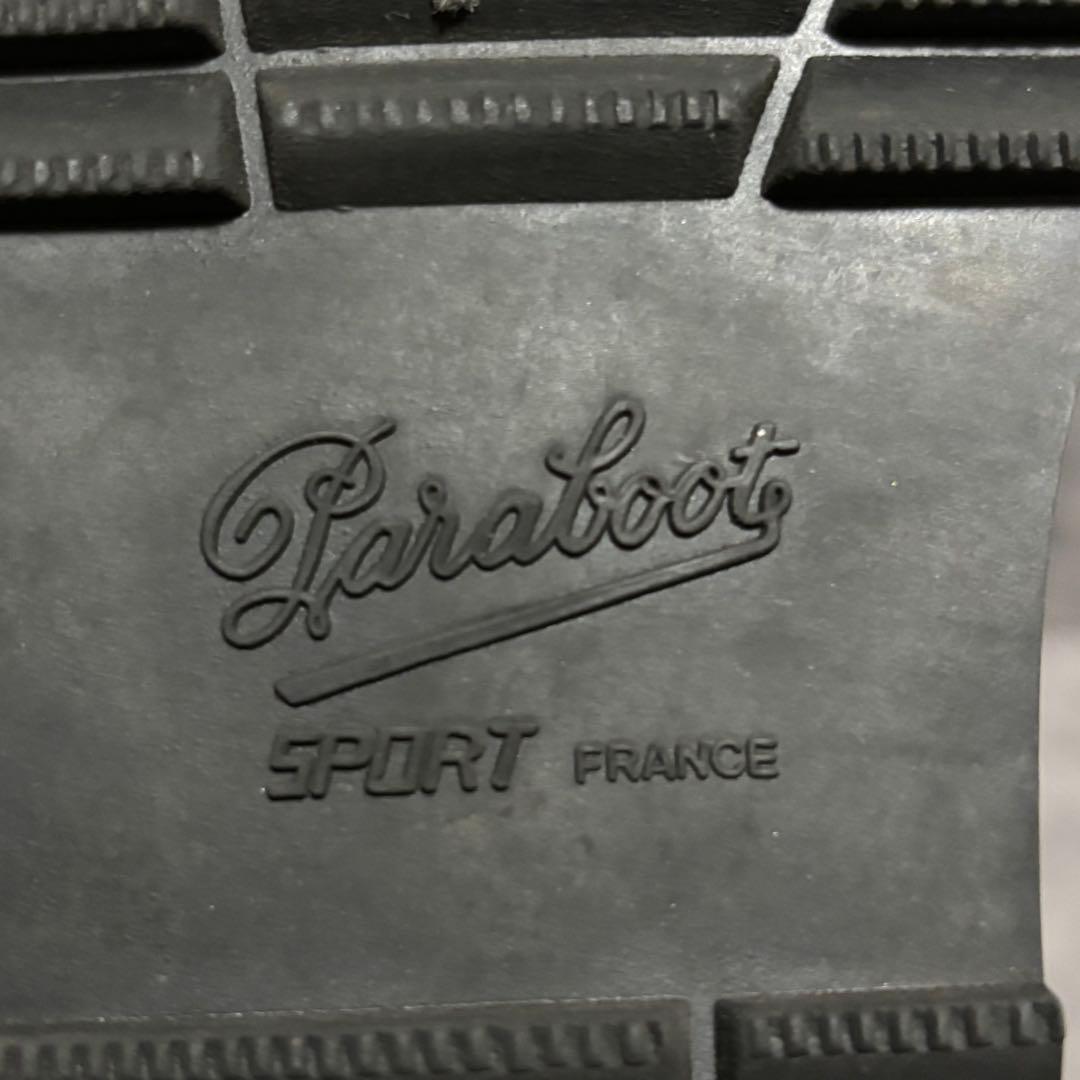 極美品　パラブーツ　グルカサンダル　パシフィック　ブラック　レザー　1711