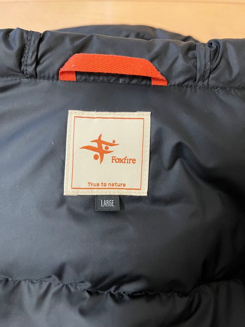 Foxfire ダウンジャケット ブラック　L 美品