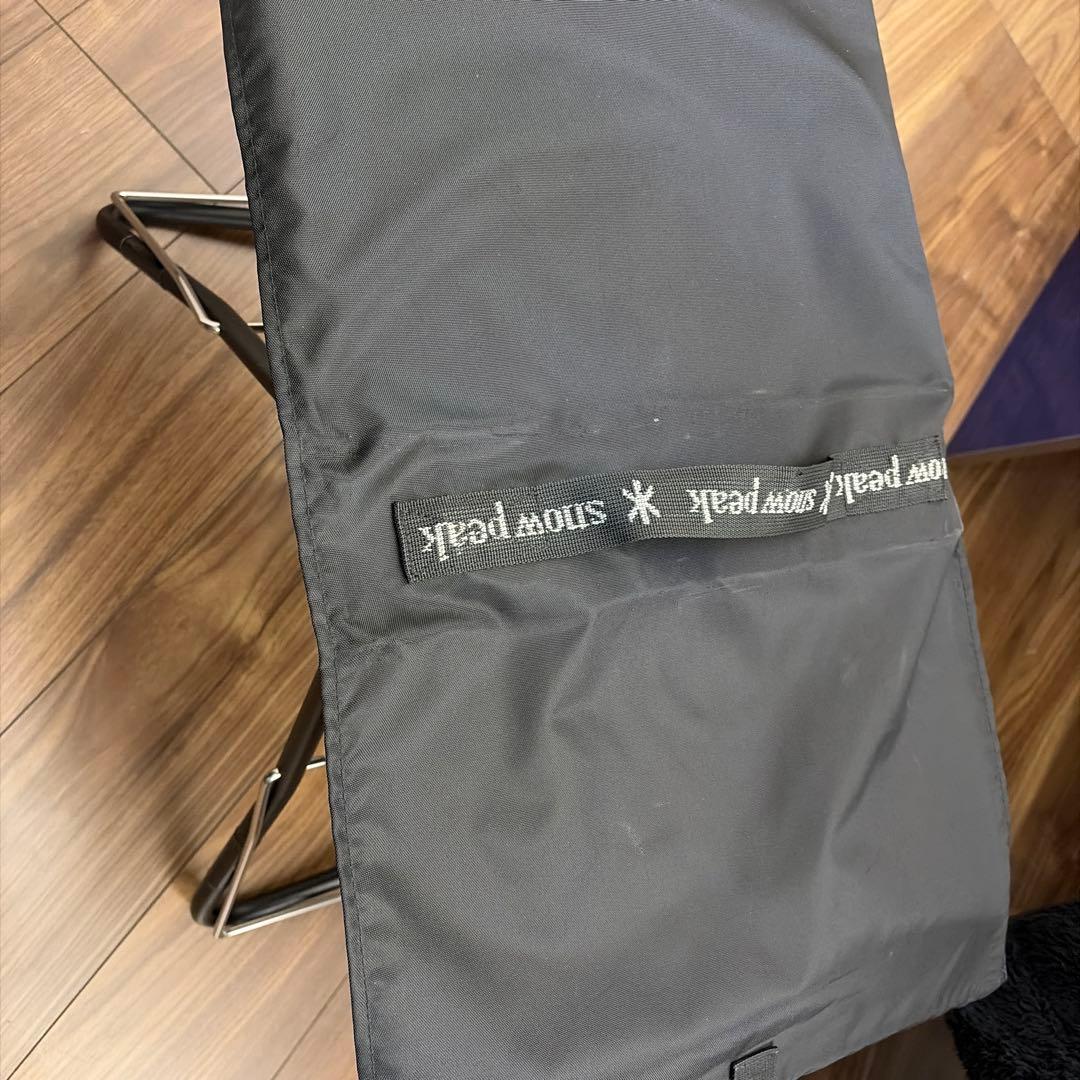 雪峰祭　焚き火Myテーブル　ブラック　スノーピーク