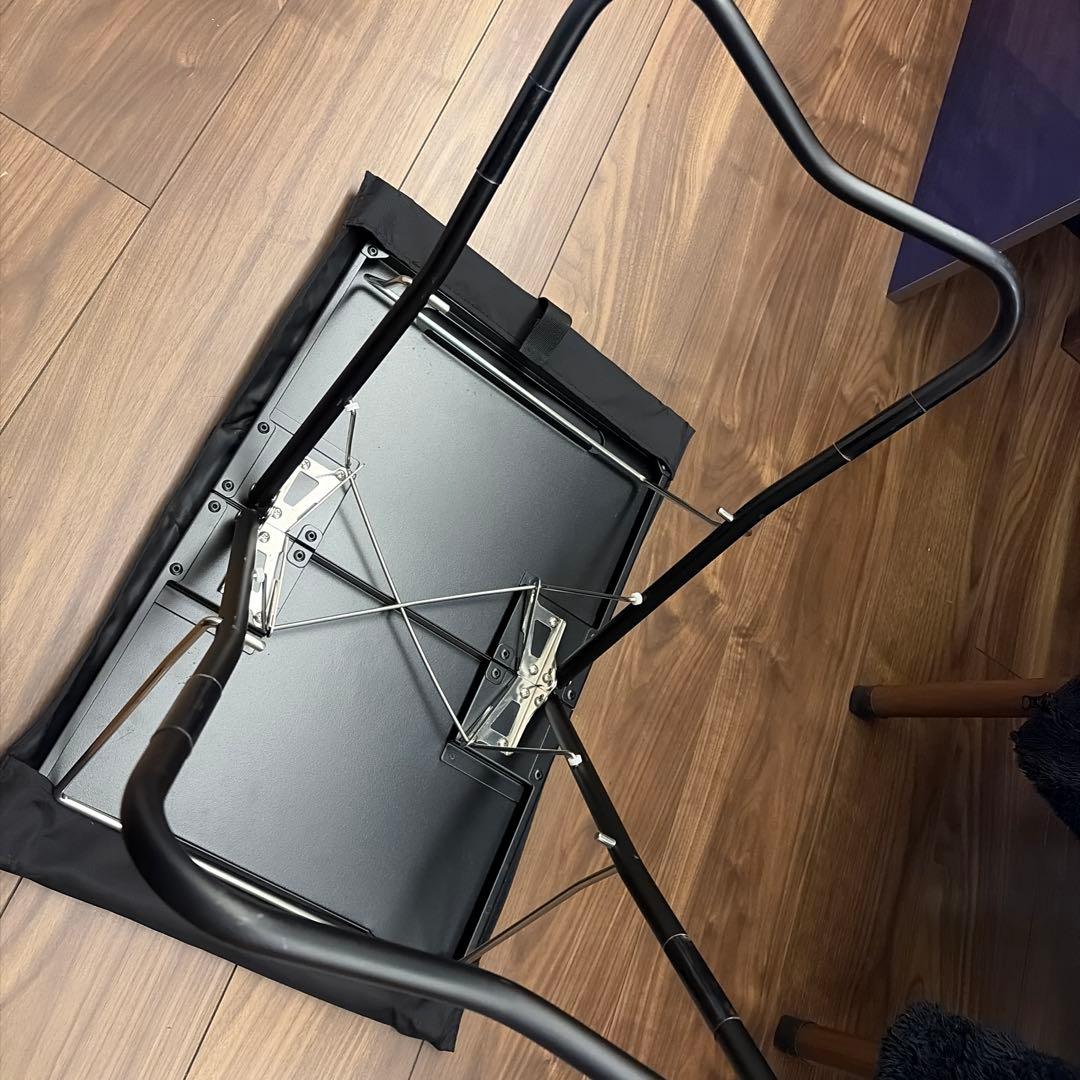 雪峰祭　焚き火Myテーブル　ブラック　スノーピーク