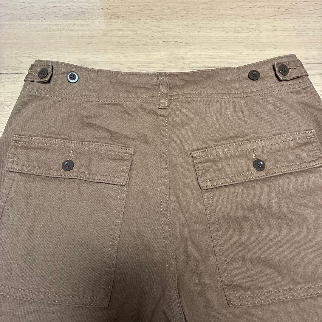 Spick & Span ルーズベイカーパンツ キャメル 38