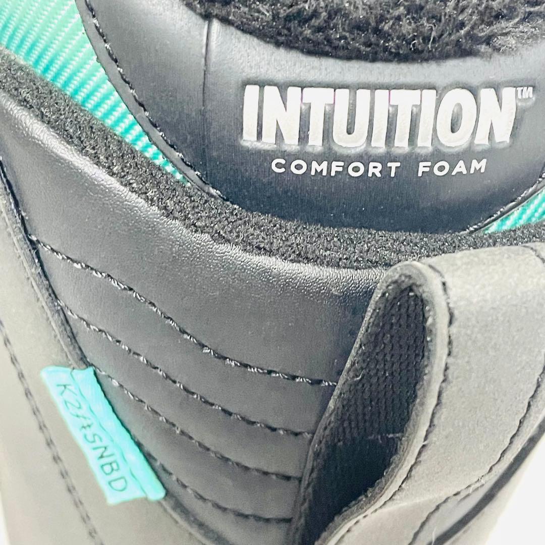 【目玉商品】★新品★ K2 スノーボードブーツ 24cm boa 黒×緑